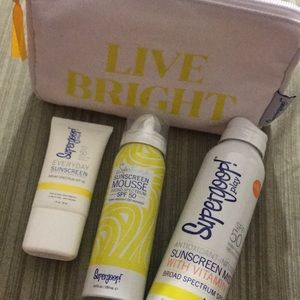 Supergoop sunscreen kit